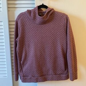 RBX large sweatshirt, purple quilted material